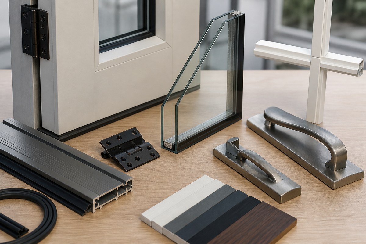 french door frame glass hardware and specification details